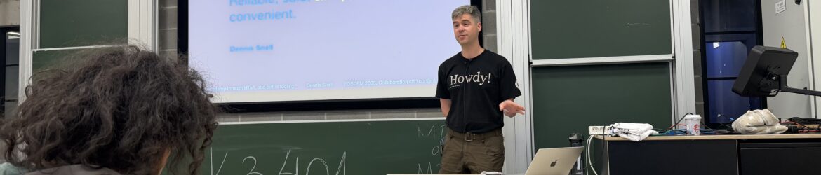 Jonathan Desrosiers: Open Source Collaboration And A Proud Moment