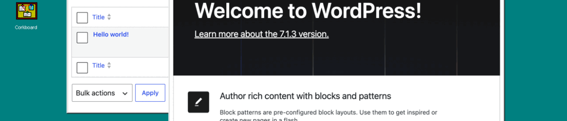OpenStation Blog: What WordPress would have looked like in 1995
